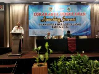 Sambutan Bapak Kadis Kesehatan Kota Gorontalo